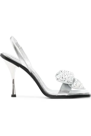 Dsquared2 Bow-detail sqaure-toe sandals