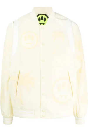 BARROW Tonal-appliqu?? varsity jacket