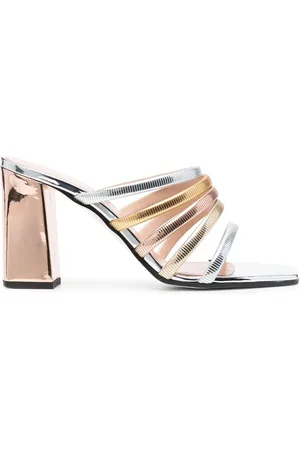 Pollini Effect strappy open-toe mules