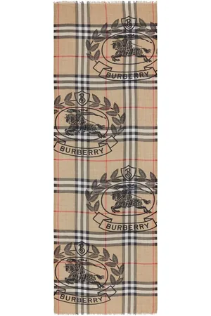 Burberry Huivit - Monogram logo skinny scarf