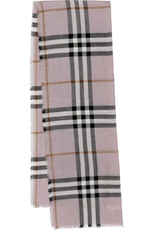Burberry Check-pattern scarf