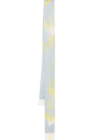 FERRARI Huivit - Palm tree print silk scarf