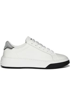 Dsquared2 Naiset Tennarit - Branded heel-counter low-top sneakers