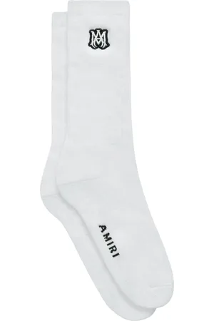 AMIRI Miehet Sukat - Embroidered-logo socks