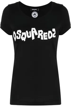 Dsquared2 Naiset T-paidat - Logo-print slim-fit T-shirt