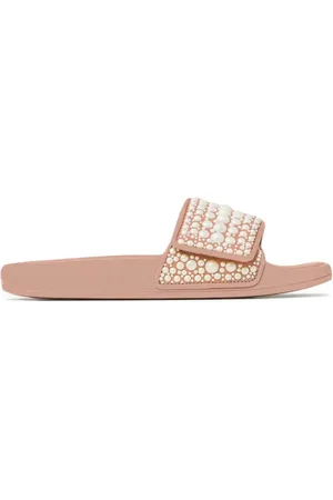 Jimmy Choo Fitz pearl-embellished slides