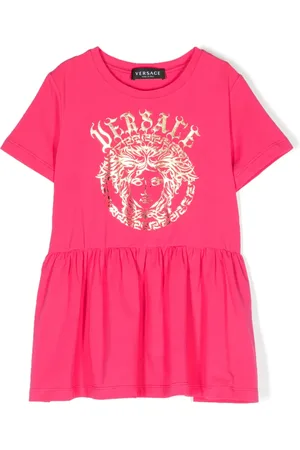 VERSACE Medusa-print short-sleeve dress