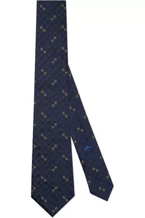 Gucci Miehet Solmiot - Monogram-pattern silk tie