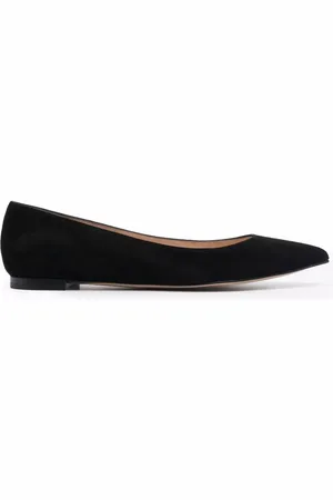 Gianvito Rossi Gianvito suede ballerina shoes