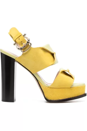 Pollini Naiset Sandaalit - 125mm open-toe leather sandals