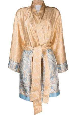 ELEVENTY Naiset Kimonot - Paisley-print tied-waist kimono