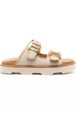 Hogan Naiset Varvassandaalit - Double-strap platform sandals