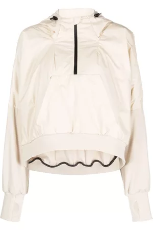 Templa Naiset Crop - Midlayer half-zip cropped hoodie