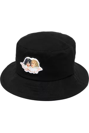 Fiorucci Naiset Hatut - Logo-patch bucket hat