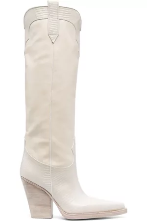 PARIS TEXAS Naiset Ylipolvensaappaat - 110mm leather knee-length boots
