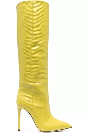 PARIS TEXAS Naiset Ylipolvensaappaat - Lizard-effect knee boots