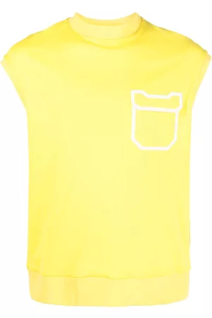 FERRARI Topit - Chest-pocket cotton tank top