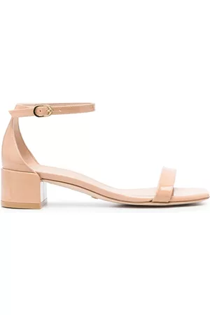 Stuart Weitzman Naiset Sandaalit - Patent-finish leather sandals