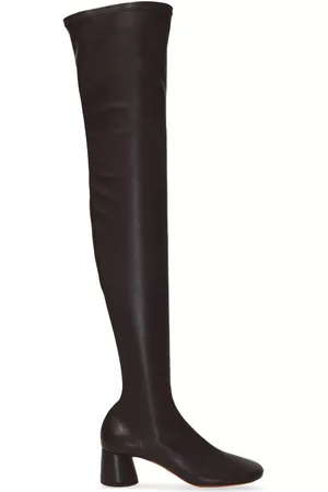 Proenza Schouler Naiset Ylipolvensaappaat - Ruched over-the-knee boots