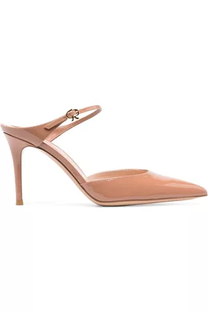 Gianvito Rossi Naiset Sandaalit - Ribbon 85mm patent-leather mules