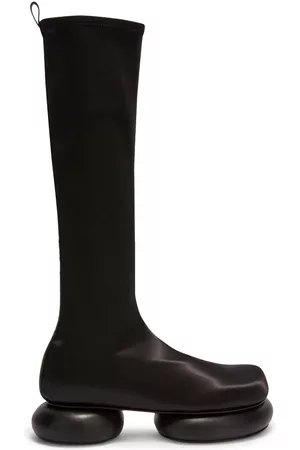 Jil Sander Naiset Ylipolvensaappaat - High-shine knee-high boots