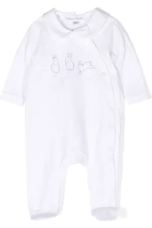 Tartine Et Chocolat Pyjamat - Bunny-print cotton pyjamas