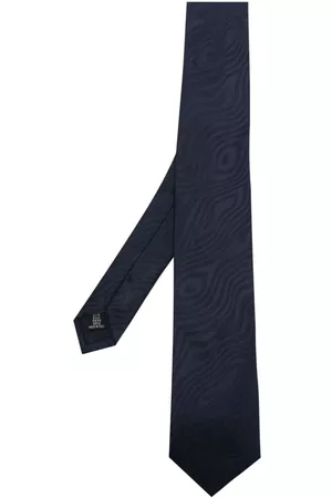 Fursac Miehet Solmiot - Jacquard-pattern silk tie