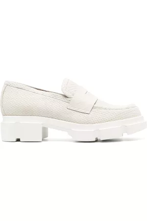 Pollini Naiset Loaferit - Chunky leather loafers