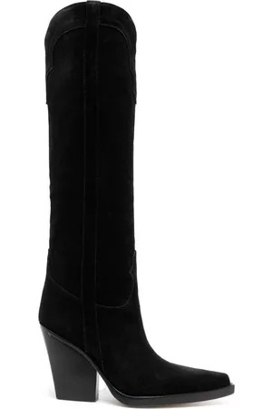 PARIS TEXAS Naiset Ylipolvensaappaat - Suede knee-high 90mm boots