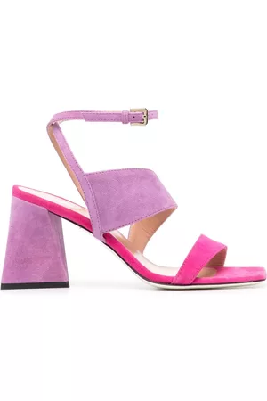 Pollini Naiset Sandaalit - Windy two-tone suede sandals