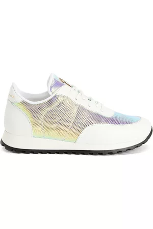 Giuseppe Zanotti Naiset Tennarit - Holographic-effect low-top sneakers