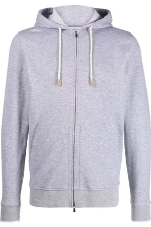 D4.0 Miehet Collegepaidat - Zip-up cotton hoodie