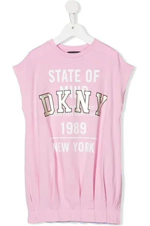 DKNY Logo print T-shirt dress