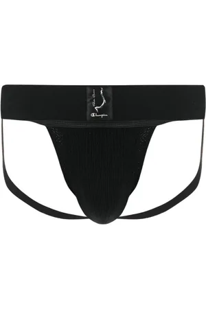 Rick Owens Logo-patch colour-block boxers