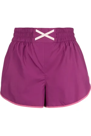 Marchesa Notte Althea high-waisted shorts