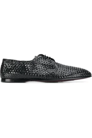 Dolce & Gabbana Hand-woven Derby shoes