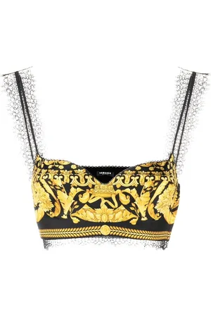 VERSACE Baroque-print top