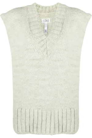 Maison Margiela Botanical Dye knitted vest