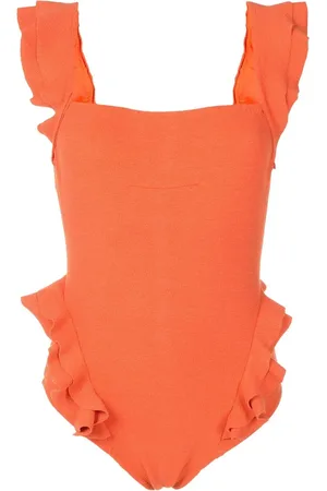 CLUBE BOSSA Barbette square-neck one-piece
