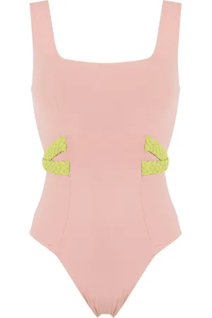 CLUBE BOSSA Eva rope-detail swimsuit