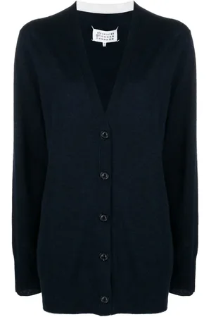 Maison Margiela V-neck wool-blend cardigan
