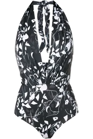 CLUBE BOSSA Maio Deneuve plunge swimsuit