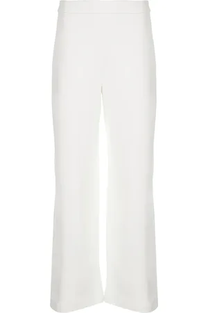 ROSETTA GETTY Pull-on cropped straight trousers