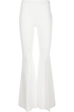 ROSETTA GETTY Pintuck flared trousers