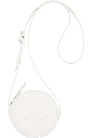 Courrèges Reedition Circle leather bag