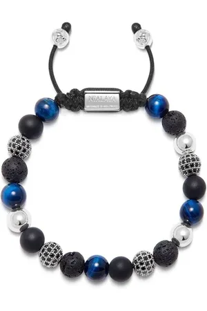 Nialaya Beaded multi-stone bracelet