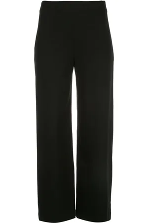 ROSETTA GETTY Pull-on cropped straight trousers
