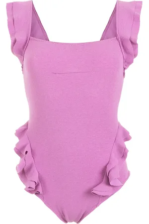 CLUBE BOSSA Barbette ruffle-embellished swimsuit