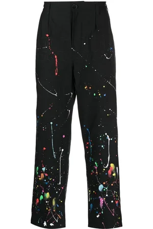 HACULLA Smothered in Paint pleated-trousers