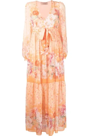 Twin-Set Floral-print empire-line dress